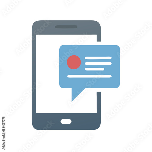  Stylish Messaging App Icon for User Interaction