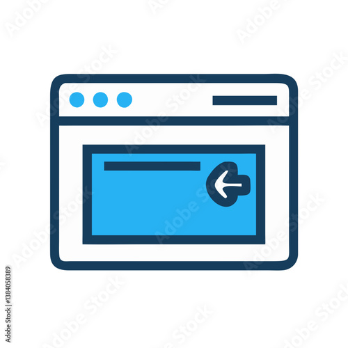  Modern Web Browser Tab Icon for Internet Browsing