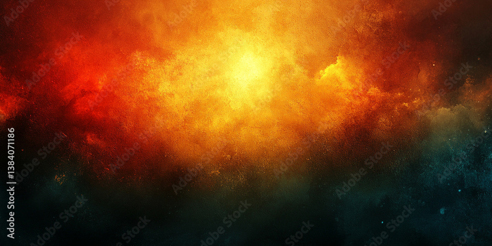 Fototapeta premium A modern abstract grunge background featuring bold textures and layers, symbolizing the clash of chaos and creativity in contemporary design.