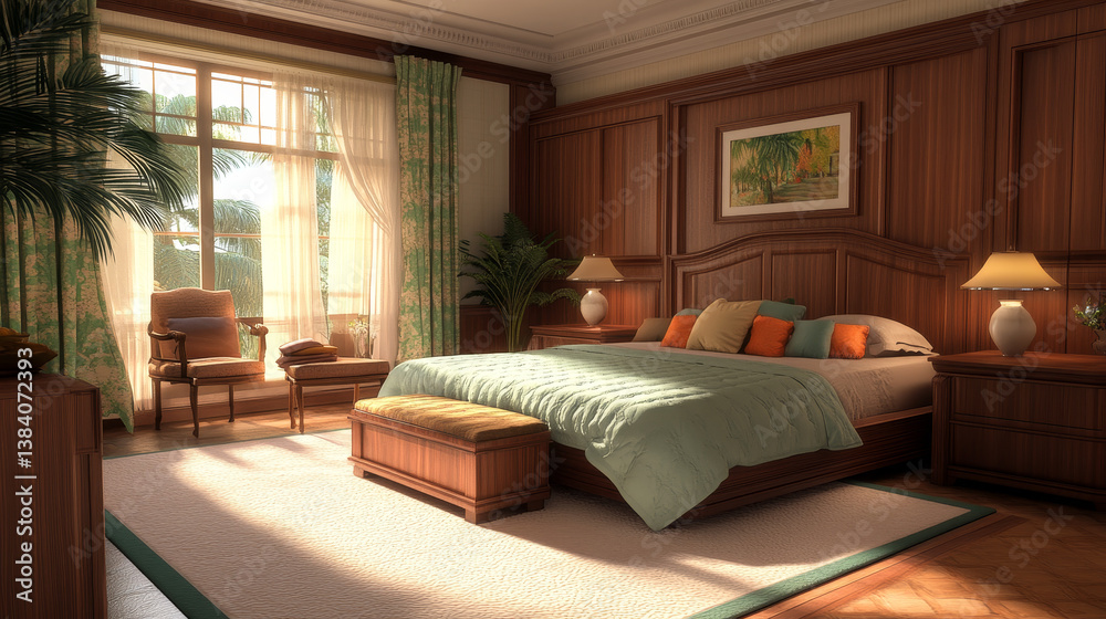 Luxury modern room interior With furniture .3D Rendering. Luxury modern room interior With furniture .3D Rendering.