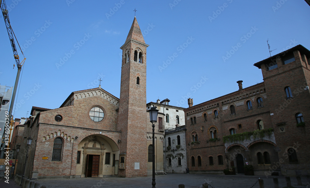 Fototapeta premium Iglesia de San Nicolás, Padua, Italia