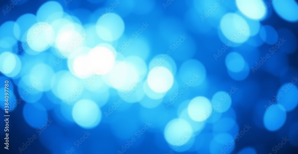 Abstract Blue Bokeh Background Abstract Blue Bokeh Background