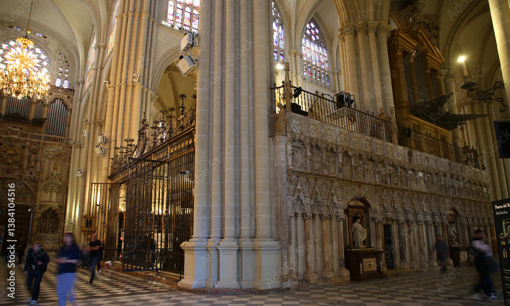 Fototapeta premium Basílica de Santa María la Mayor, Bérgamo (Italia).