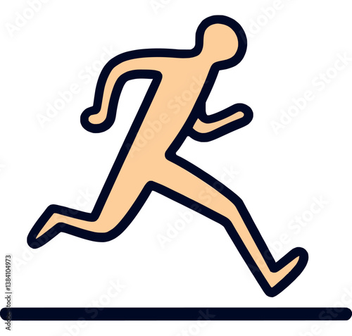 Running Activity Dynamic Energy Fitness Sport