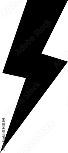 Lightning Bolt Clipart vector illustration