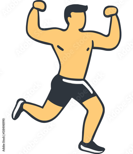 Running Man Fitness Strength Training Challenge