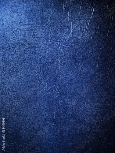 Textured blue surface with scratches, fading into darkness, creating a background for design