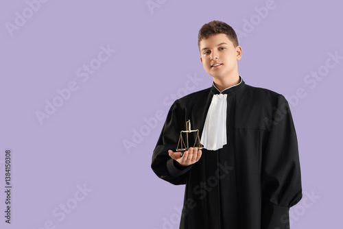 Teenage judge with justice ...