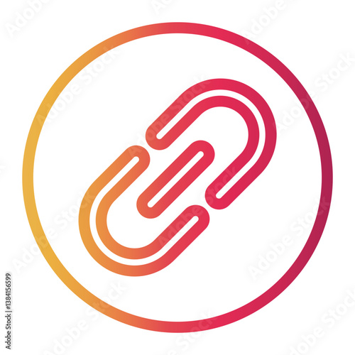 Library Line Gradient Icon