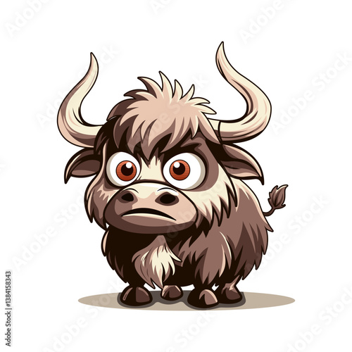 cartoon funny bull
