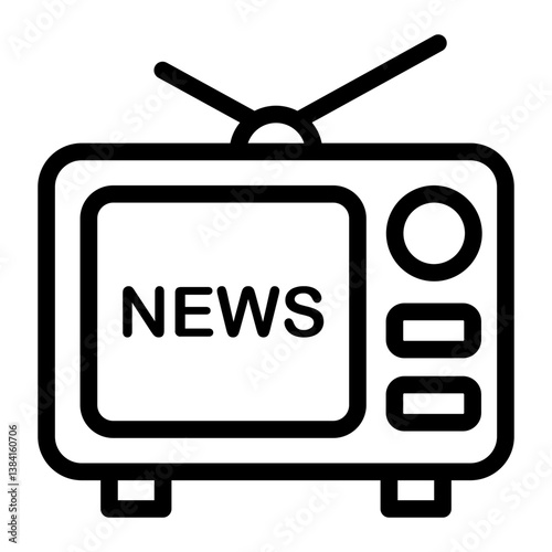 tv Line Icon