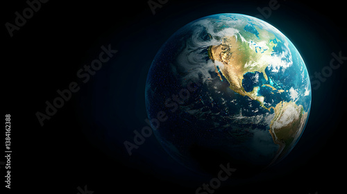 Wallpaper Mural Pixelated Earth In Space Torontodigital.ca