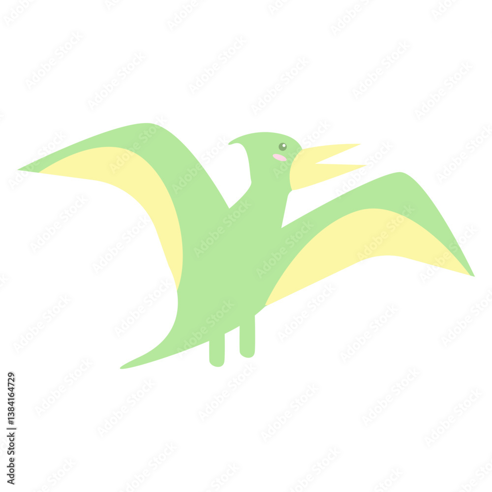 Obraz premium Cute Dino Doodle