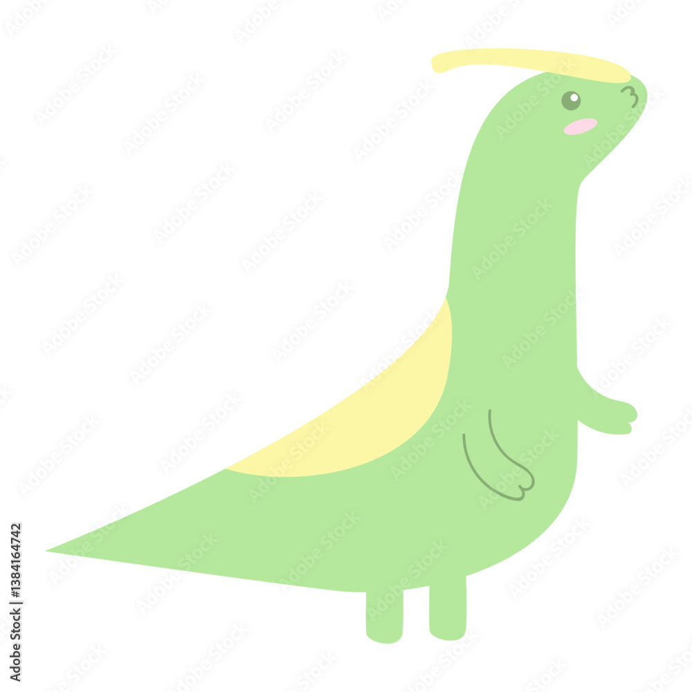 Fototapeta premium Cute Dino Doodle