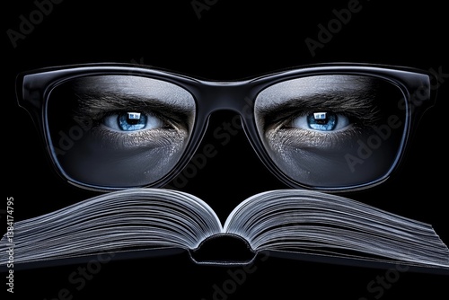 A shadowy corporate bookkeeper analyzing secret financial documents for a powerful syndicate
