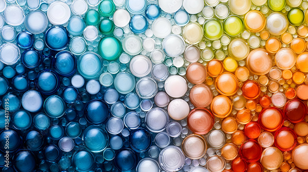 Abstract Colorful Bubbles Background Design Abstract Colorful Bubbles Background Design