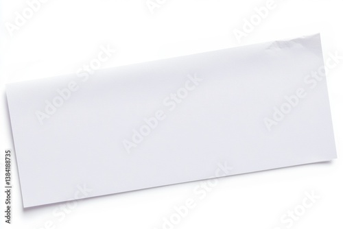 Blank note paper