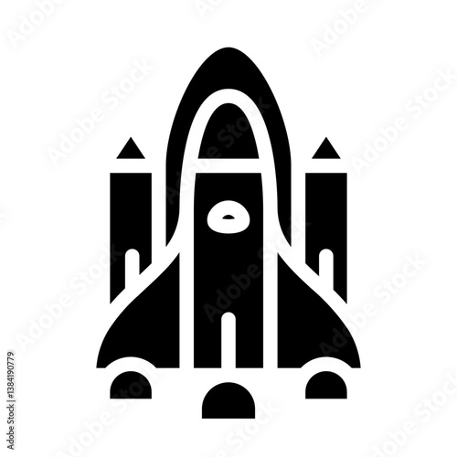spacecraft Solid icon