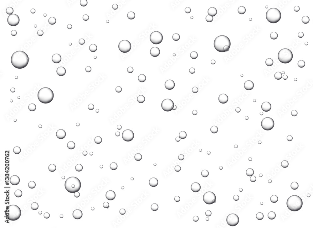A vibrant vector illustration featuring bubbles fizzing under a soda with a refreshing water and air background, highlighting oxygen's natural essence. A vibrant vector illustration featuring bubbles fizzing under a soda with a refreshing water and air background, highlighting oxygen's natural essence.
