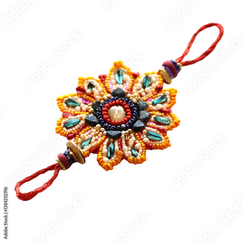 Raksha Bandhan Bracelet: Colorful Design