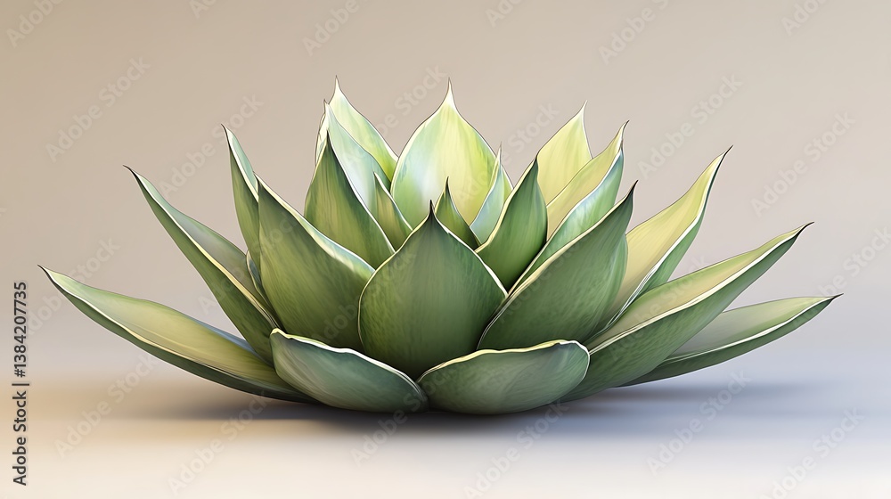 Sharp pointed agave plant leaves design Sharp pointed agave plant leaves design