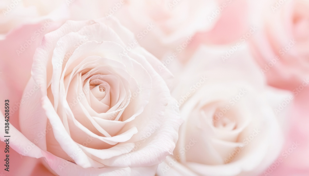 Sparkling Pink Roses with Bokeh Effect. Clean modern background with beautiful roses for banners, posters, social media and wall decorations. Sparkling Pink Roses with Bokeh Effect. Clean modern background with beautiful roses for banners, posters, social media and wall decorations.
