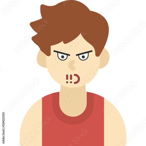 Boy In Pressure Icon