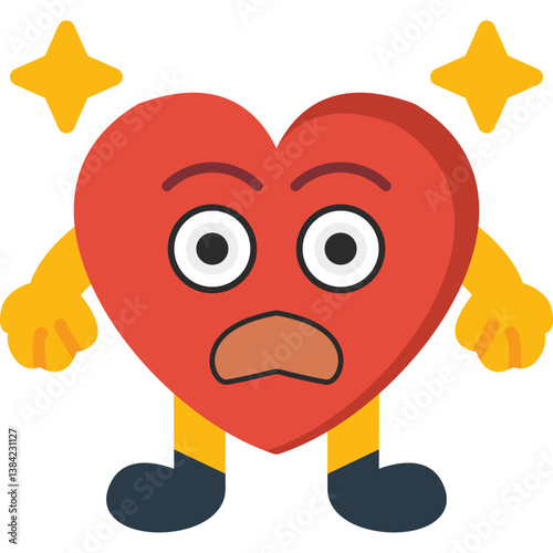 Fearful Heart Icon