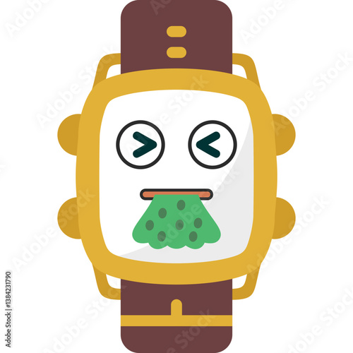 Watch Vomiting Dial Icon