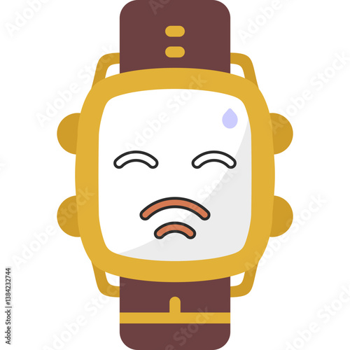 Watch Embarrassed Dial Icon