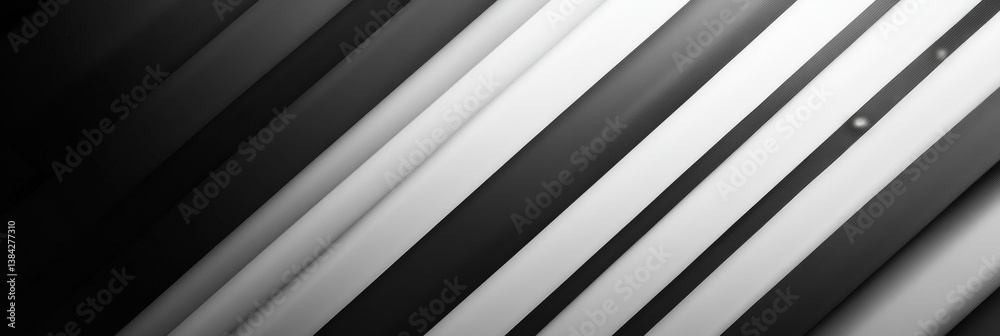 Obraz premium Diagonal Striped Abstract Design