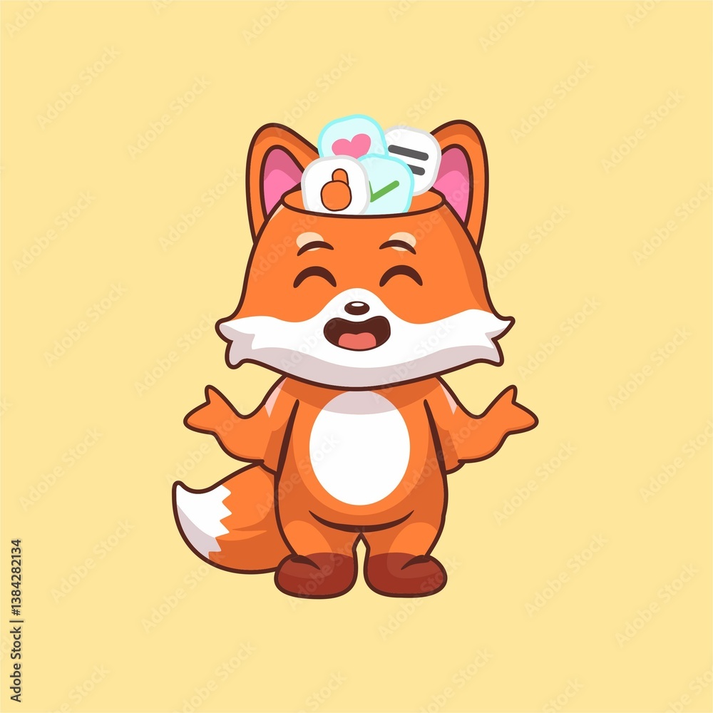 the fox is thinking a lot the fox is thinking a lot