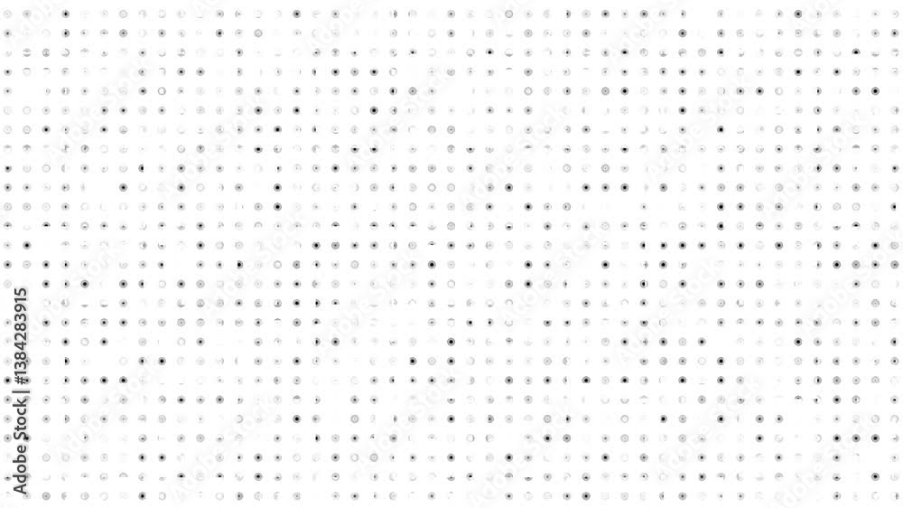 halftone animated modern retro dotted texture isolated on white background halftone animated modern retro dotted texture isolated on white background