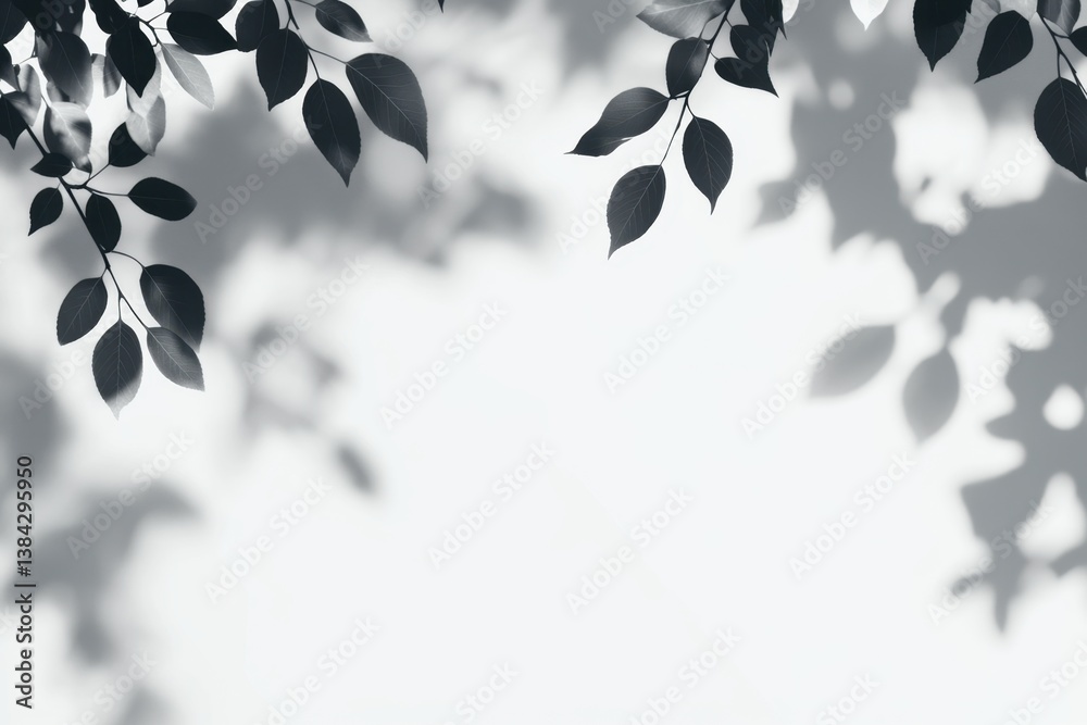 Leaf shadows on wall (12) Leaf shadows on wall (12)