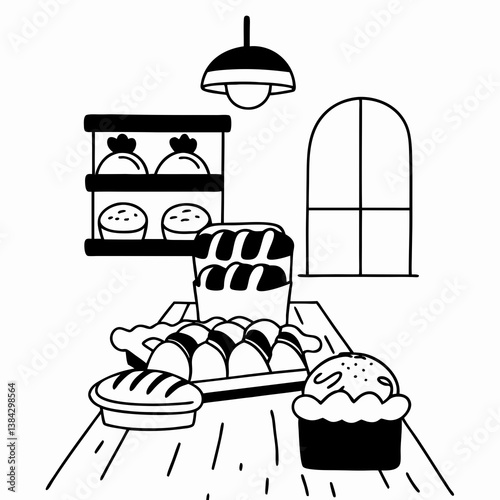 girl in the kitchen with a cup