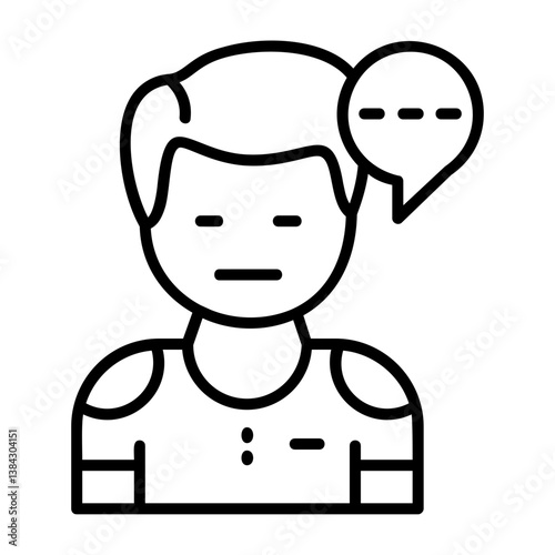 Arousal Outline Style Emotion Icon