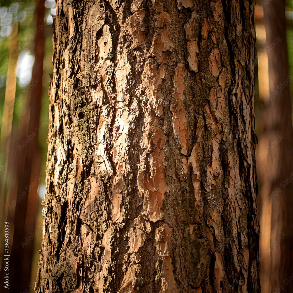 Obraz premium tree bark texture forest