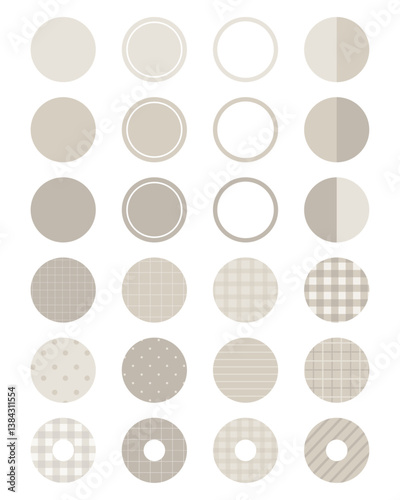 circle(beige)