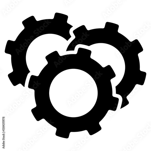 Online Learning Glyph Black Icon