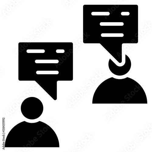 Online Learning Glyph Black Icon