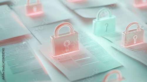 Document security measures in digital environments protecting sensitive data