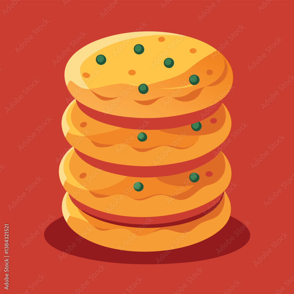 Stack Of Freshly Baked Raisin Cookies, chip cookies Stack Of Freshly Baked Raisin Cookies, chip cookies