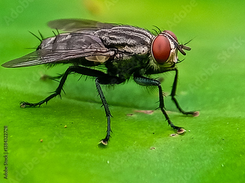 hominivorax, the New World screw-worm fly, or screw-worm for short, is a species of parasitic fly that is well known for the way in which its larvae (maggots) eat the living tissue.