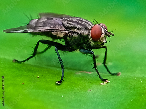 hominivorax, the New World screw-worm fly, or screw-worm for short, is a species of parasitic fly that is well known for the way in which its larvae (maggots) eat the living tissue.