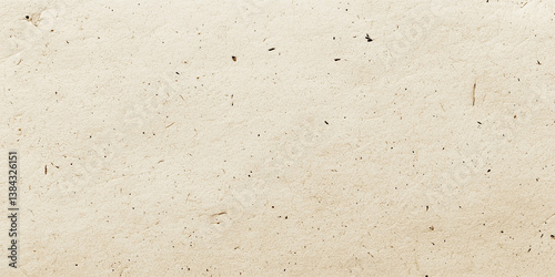 ベージュの手漉き紙テクスチャ背景｜素朴であたたかみのあるナチュラル素材