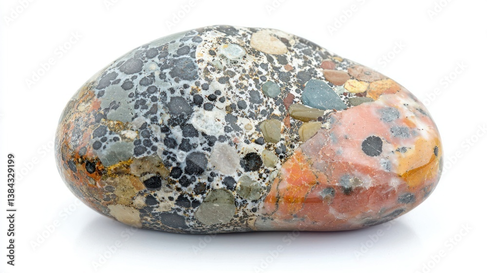 Conglomerate isolated on white background Conglomerate isolated on white background