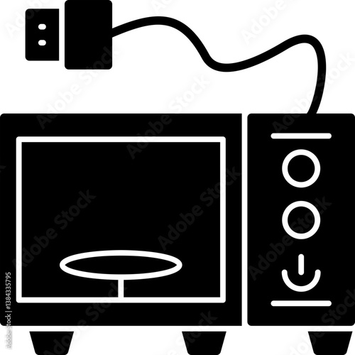 Microwave Oven Icon