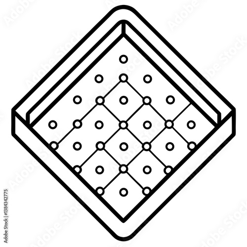 black and white chess board
