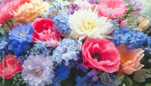 美しい花のナチュラルでフォトジェニックな背景