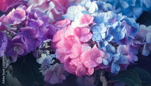 美しい花のナチュラルでフォトジェニックな背景